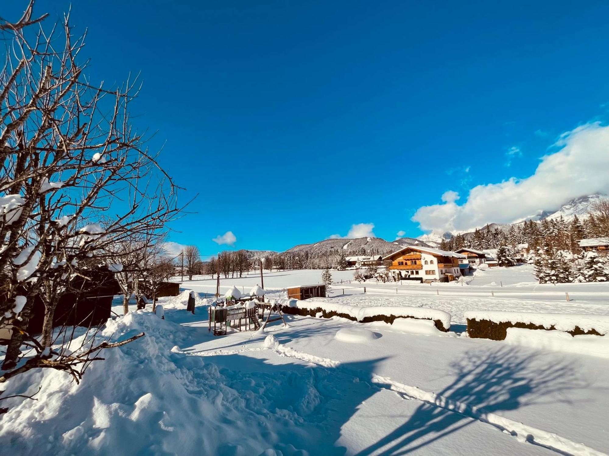 Pension Vorberghof- Bauernhofurlaub Ramsau am Dachstein Luaran gambar